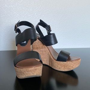 Steve Madden Cork Wedges *Excellent, like new Condition*